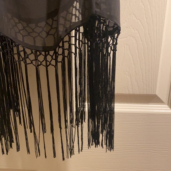 Free People | Intimately | xs | sheer fringe slip NWT - Picture 4 of 4